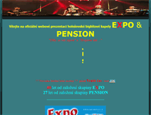 Tablet Screenshot of expo-pension.cz